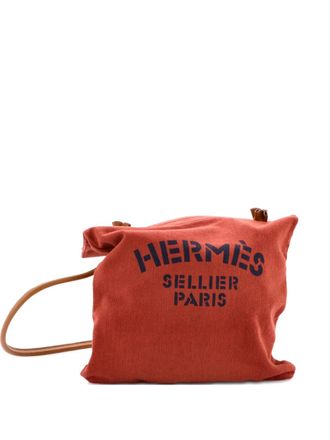 Hermès Aline Bag Toile MM crossbody bag - Rosso