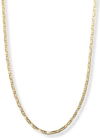 Argento Vivo Flat Cable Chain Necklace in Gold at Nordstrom