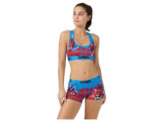 PSD Peter Parker Drip Sports Bra Womens Bra : XL, Elastane/Polyester