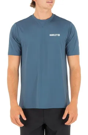 Hurley Hybrid Graphic T-Shirt in Grey Teal at Nordstrom, Size Xx-Large