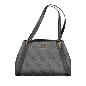 Guess Nero Poliuretano Women Womens Handbag