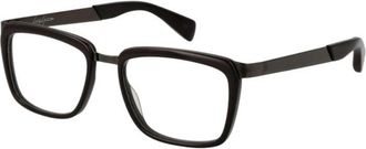 Yohji Yamamoto Bruine Rechthoekige Optische Monturen - unisex - Brillen - Bruin - ONE Size - Accessoires