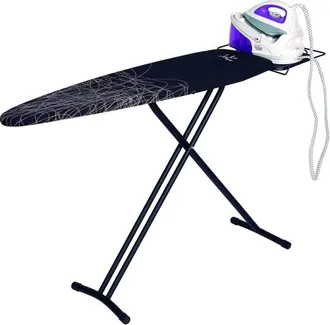Jata Mesa De Planchar 124 X 40 Mm Tp520 Max 95cm Negro, Blanco