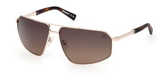 Timberland TB9341-H Polarized 32H Mens Sunglasses Gold Size 64