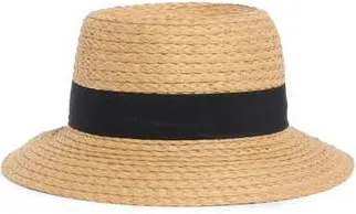 Nine West Grosgrain Bow Cloche in Tan at Nordstrom Rack