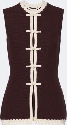 Poss&eacute; Top Hattie con croch&eacute;