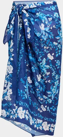Kobi Halperin McKenzie Floral Pareo Coverup