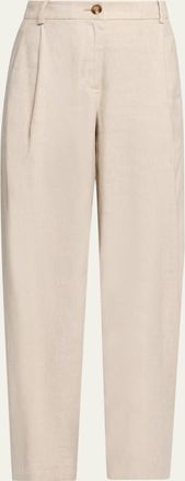 Toccin Elowen Pleated Pants with Ankle Ties