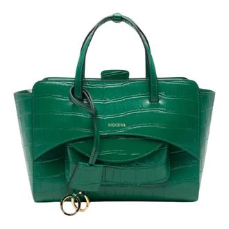 Hidesins Flap M Handtas - Dames - Tassen - Groen - Maat: ONE Size Zijde