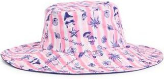 BCBGeneration Reversible Wide Brim Bucket Hat in Pink at Nordstrom Rack