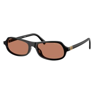 Miu Miu Sunglasses, unisex, Black, Size: 55 MM B10Su Sunglasses