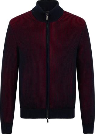 Moorer Truien & Vesten, Heren, Veelkleurig, M, Wol, Arena Sweater Jacket