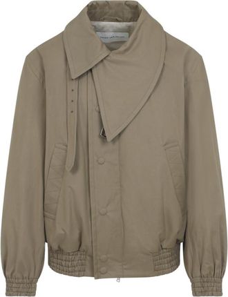 Dries Van Noten Camel Brown Cotton Jacket