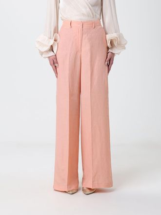 Hanita Pantaloni palazzo in misto lino