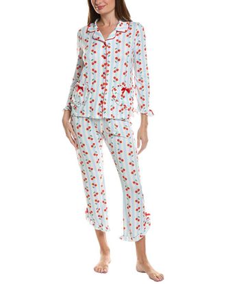SUGAR 2Pc Ruffle Heart Pocket Pant Set