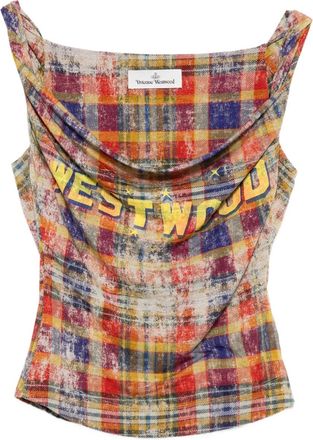 Vivienne Westwood Gedrapeerde tanktop - Rood
