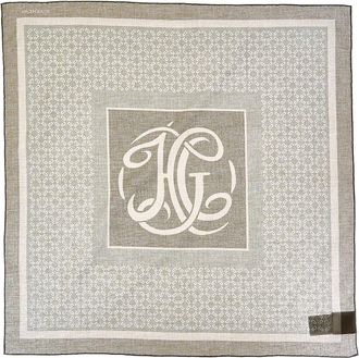 Givenchy Logo Cotton Scarf