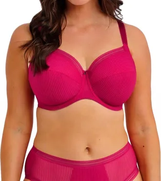 Fantasie Fusion Full Cup Side Support Bra In Red