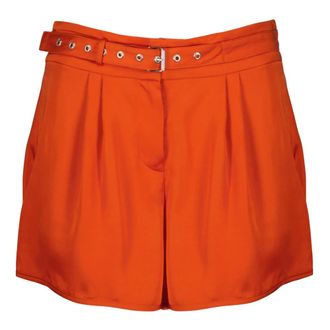 Iro Short Shorts, female, Orange, Size: XS Belted Pleated Shorts