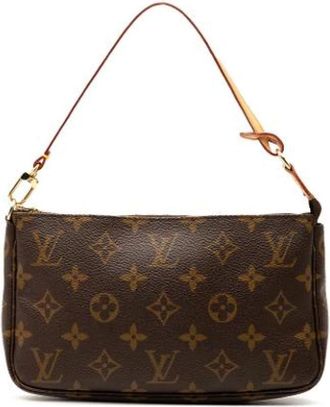 Louis Vuitton Pre-owned Shoulder Bags, female, Brown, Size: ONE SIZE Pre-owned Vintage Shoulder Bag
