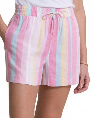 Southern Tide Emilia Woven Short In Island Pink
