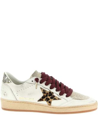 Golden Goose Ledersneaker mit Sternapplikation