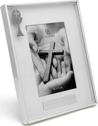 OEM Marco De Comuni&oacute;n De Plata - Un Recuerdo De La Sagrada Comuni&oacute;n Tama&ntilde;o: 10x15cm Sku: Zv7558231