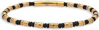 Eye Candy Los Angeles Carter Beaded Bracelet in Gold at Nordstrom Rack