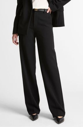 Vince Straight Leg Pants in Black at Nordstrom, Size 00