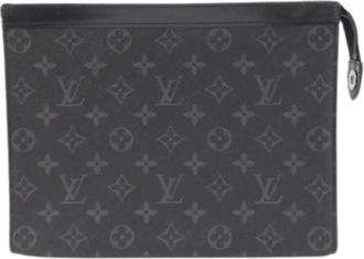 Louis Vuitton Pre-owned M61692 Clutch Bag - Heren - Vintage Clutch - Zwart - ONE Size - Vintage