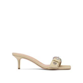 Aeyde Dames, Schoenen, Beige, Maat: 39 EU Leer