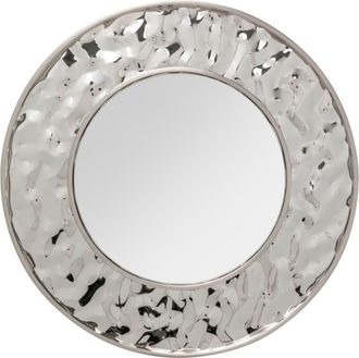Kare Design Espejo pared de vidrio plateado 69 x 69 cm