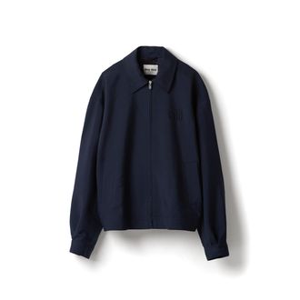 Miu Miu Mohair Blouson Jacket, Woman, Navy, Size 38