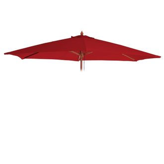 Hhg Nunca Usado] Funda De Recambio Para Parasol Florida, Funda De Recambio Para Parasol, &Oslash; 3m Poli&eacute;ster 6 Varillas, Burdeos