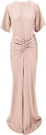 Andamane Iris - Short Sleeves Maxi Dress