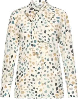 Marella Shirts - Dames - Blouses - Beige - M - Overhemden