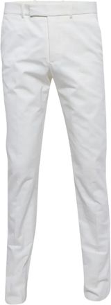 Alexander McQueen Pantaloni in cotone - Bianco