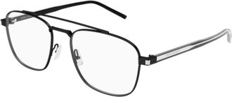 Saint Laurent Glasses, unisex, Black, Size: 56 MM SL 665 Optical Frame
