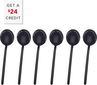 Mepra 6Pc Coffee Spoon Set With $24 Credit