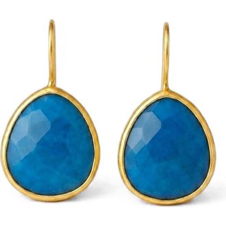 Gabi Rielle Turquoise Gumpdrop Earrings in Gold at Nordstrom Rack