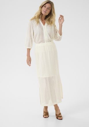 Cream Rok Straight fit cream