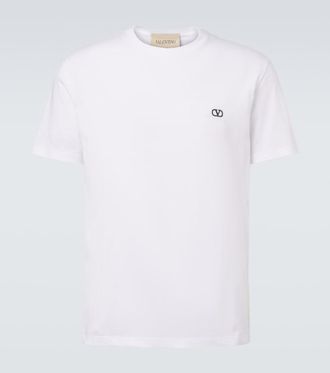 Valentino VLogo cotton jersey T-shirt