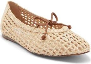 Steve Madden Leelo Woven Flat in Natural at Nordstrom Rack, Size 9.5