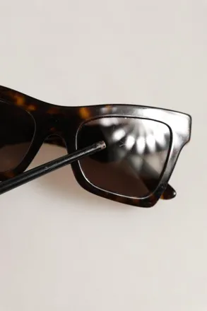 Dolce & Gabbana Womens Brown Dg4434 Accent Havana Acetate Frame Sunglasses Glasses And