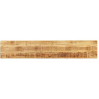 vidaXL Piano per Tavolo 180x40x2,5 cm Rettangolare Legno Mango Grezzo vidaXL