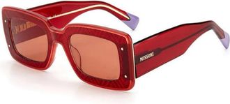 Missoni Zonnebrillen - Dames - Zonnebrillen - Rood - 50 MM - Accessoires