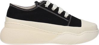 Stella McCartney Black Fabric Chunky Womens Sneakers