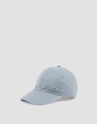 Paul & Shark Mens Paul & Shark Mens Baseball Cap with Contrast Piping - Grey - Size: 59