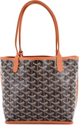 Goyard Anjou Reversible Tote Coated Canvas Mini