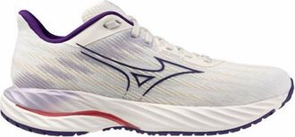 Mizuno Womens Wave Inspire 21 Shoe In White/vintage Indigo